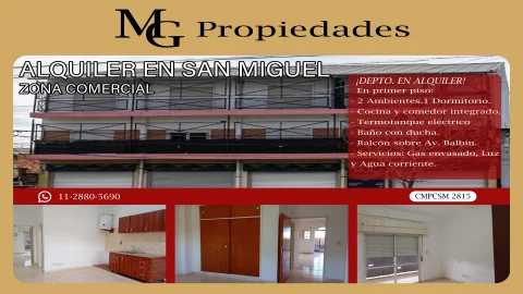 AV. BALBIN 4779 DEPTO UF 2 — AV. BALBIN 4779 DEPTO UF 2